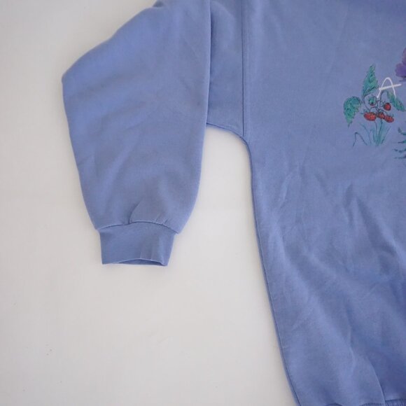 VTG Northern Reflections Purple Wildflower Butterfly Sweatshirt Nature America S - Picture 7 of 10